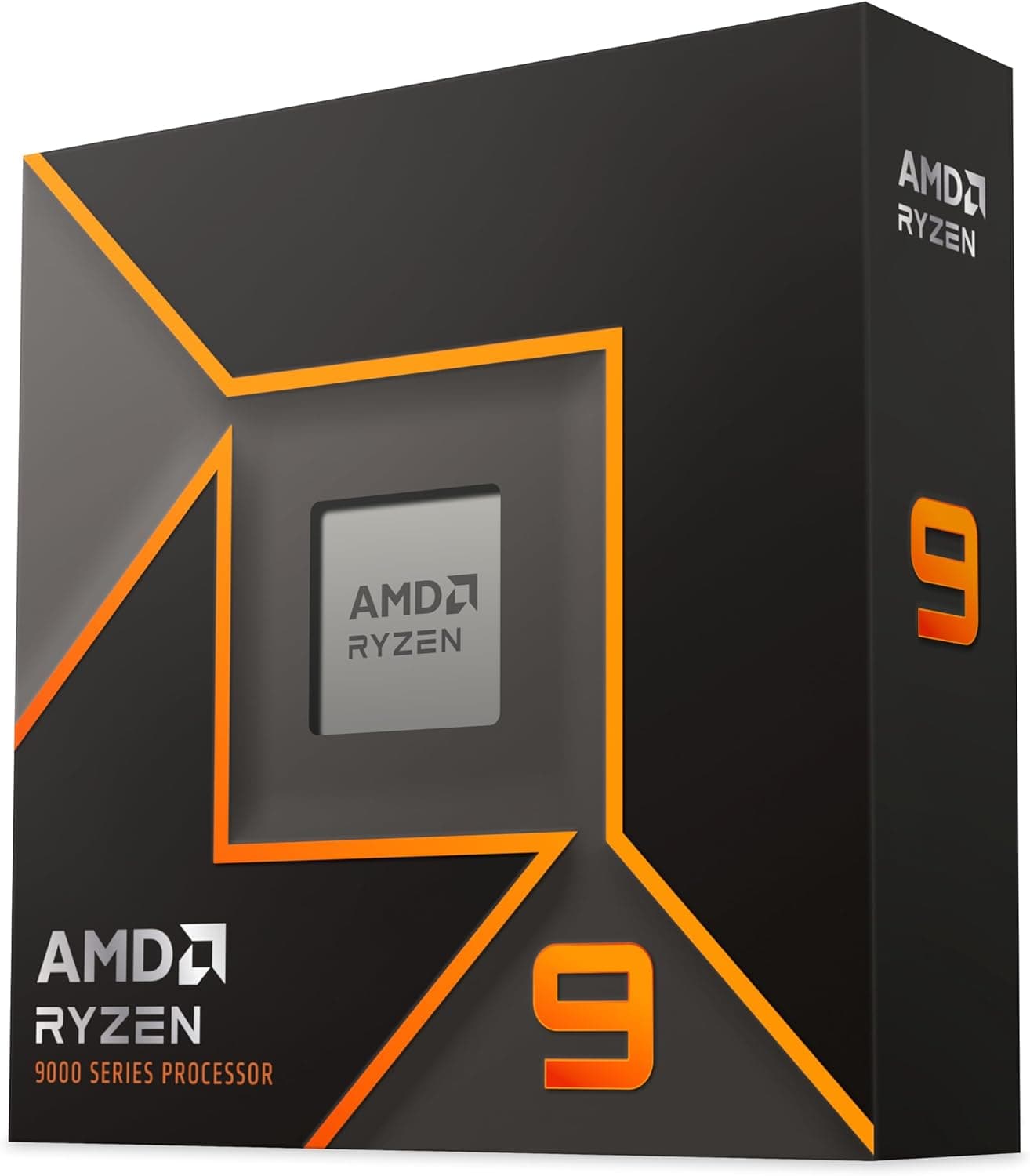 AMD Ryzen 9 9900X Processador (placa gráfica Radeon integrada, 12 núcleos/24 Threads, 120 W TDP, Socket AM5, 76 MB café, relógio de aumento máximo. até 5,6 GHz, sem ventilador)