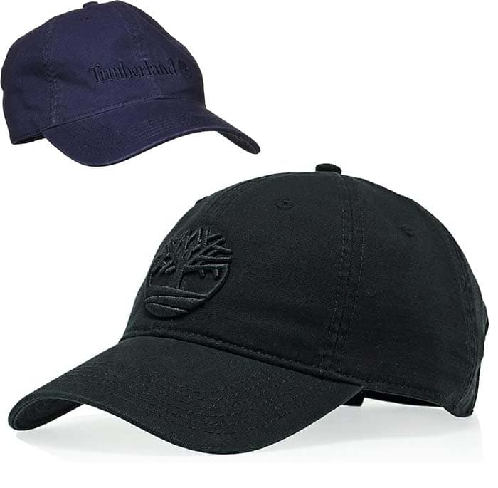 Timberland Cotton Canvas boné de beisebol para homem