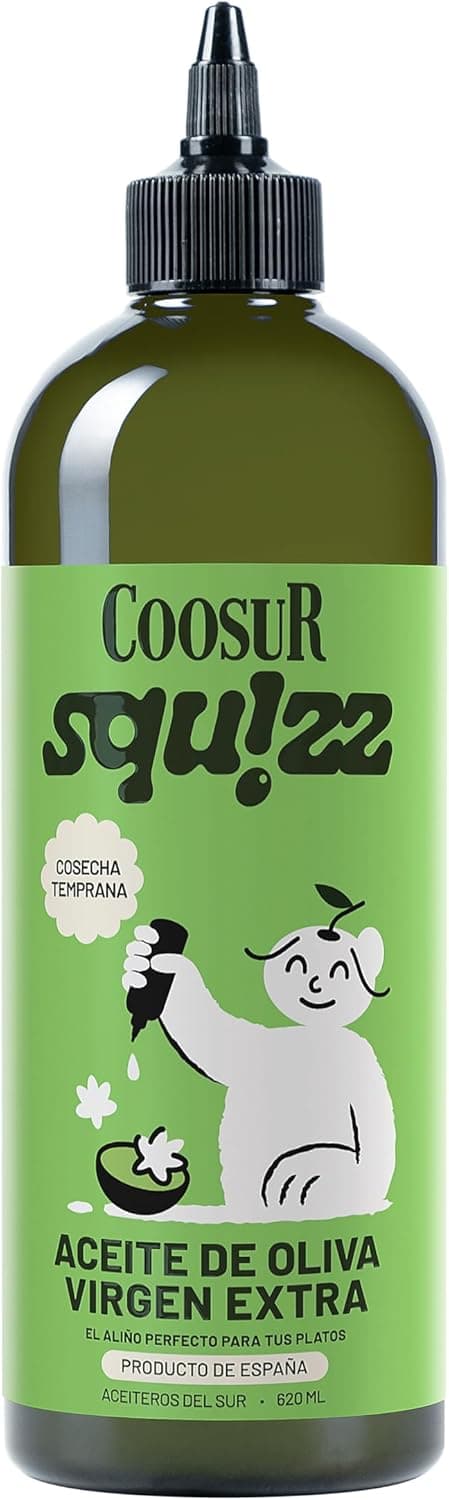 Coosur Squizz Azeite de azeitona virgem extra colheita precoce 620 ml