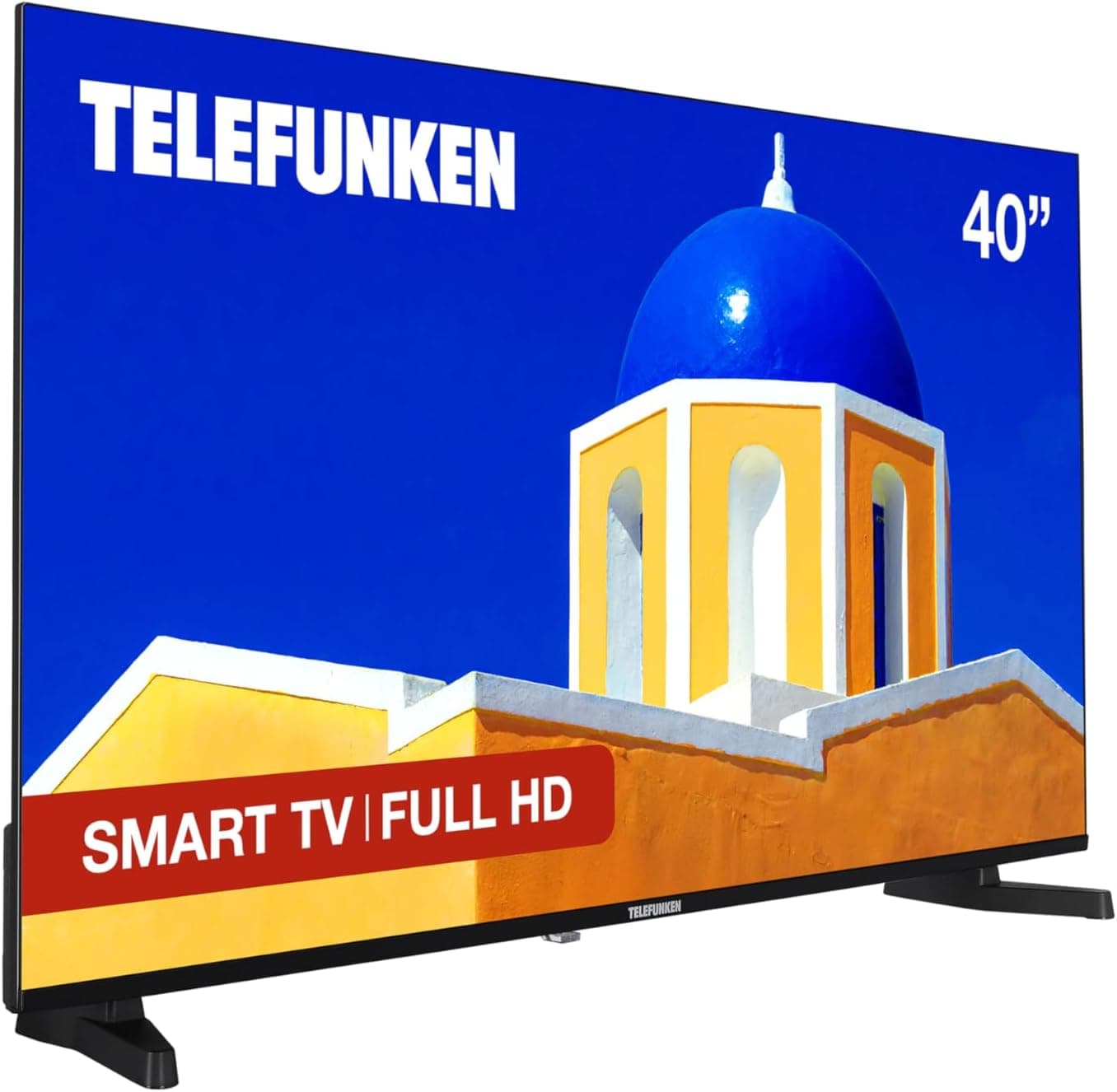Telefunken 40DTFV735 | Smart TV 40 polegadas Full HD com HDR e design sem moldura