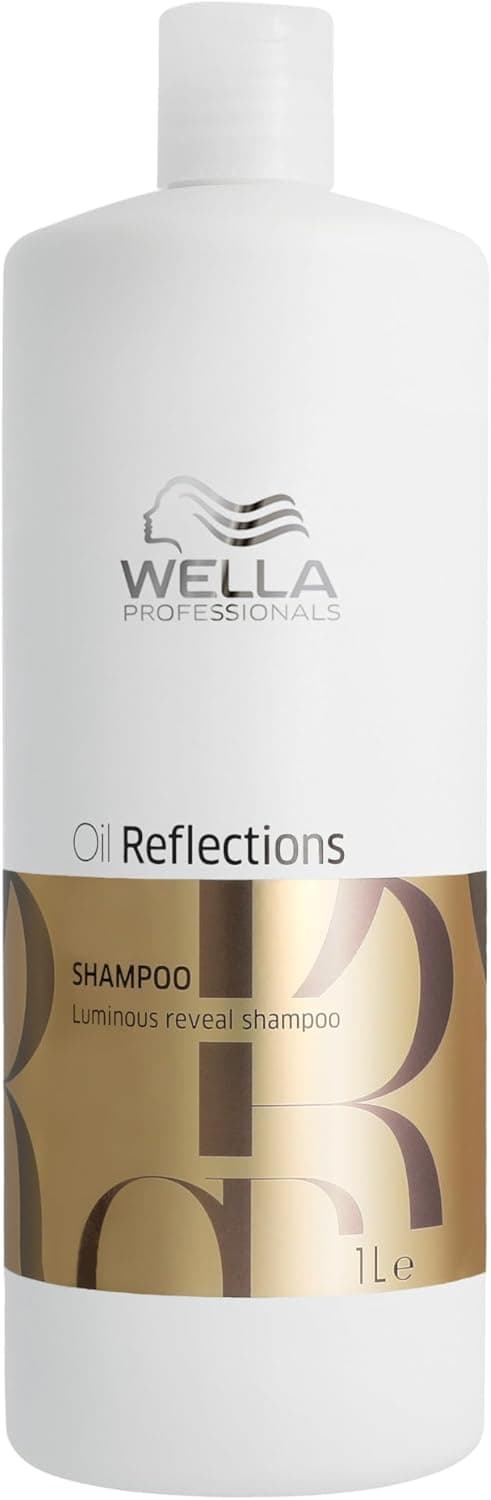 Wella Professionals OIL REFLETIONS champô realçador de brilho e suavidade - óleo de camelia e extrato de chá branco, 1 L