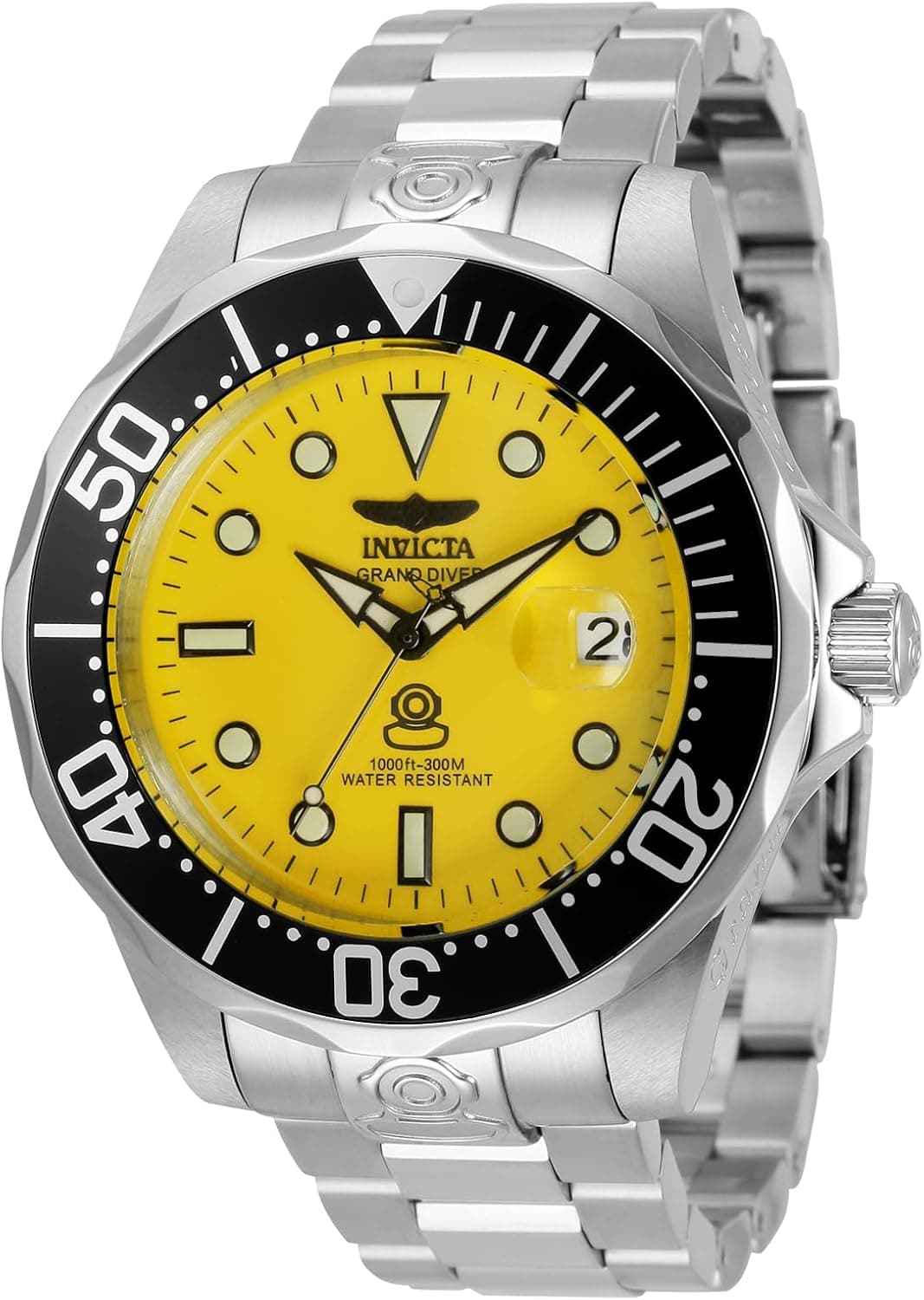 Invicta Pro Diver 47mm | Relógio automático em aço inoxidável para homem