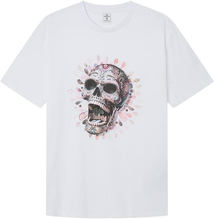 SPRINGFIELD Clara | T-shirt com estampado gráfico Mexican Skull para homem