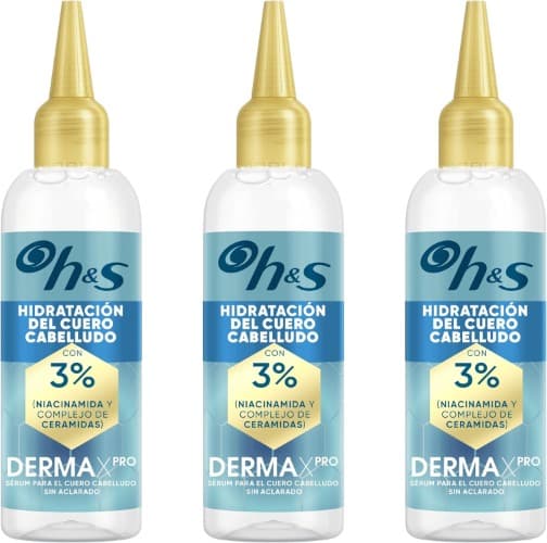 H&S DermaXPro Hidratação instantânea tratamento para couro cabeludo 145 ml niacinamida