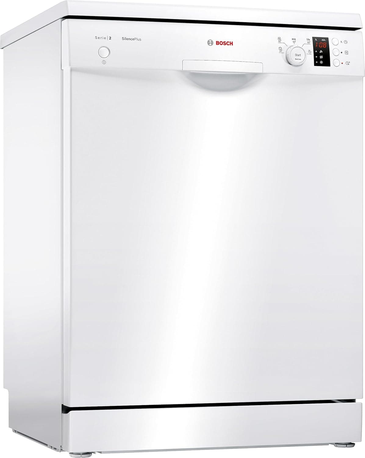 Bosch - Lava-louças instalação livre, 60 cm, motor EcoSilence, programação diferida, branco, SMS25AW05E
