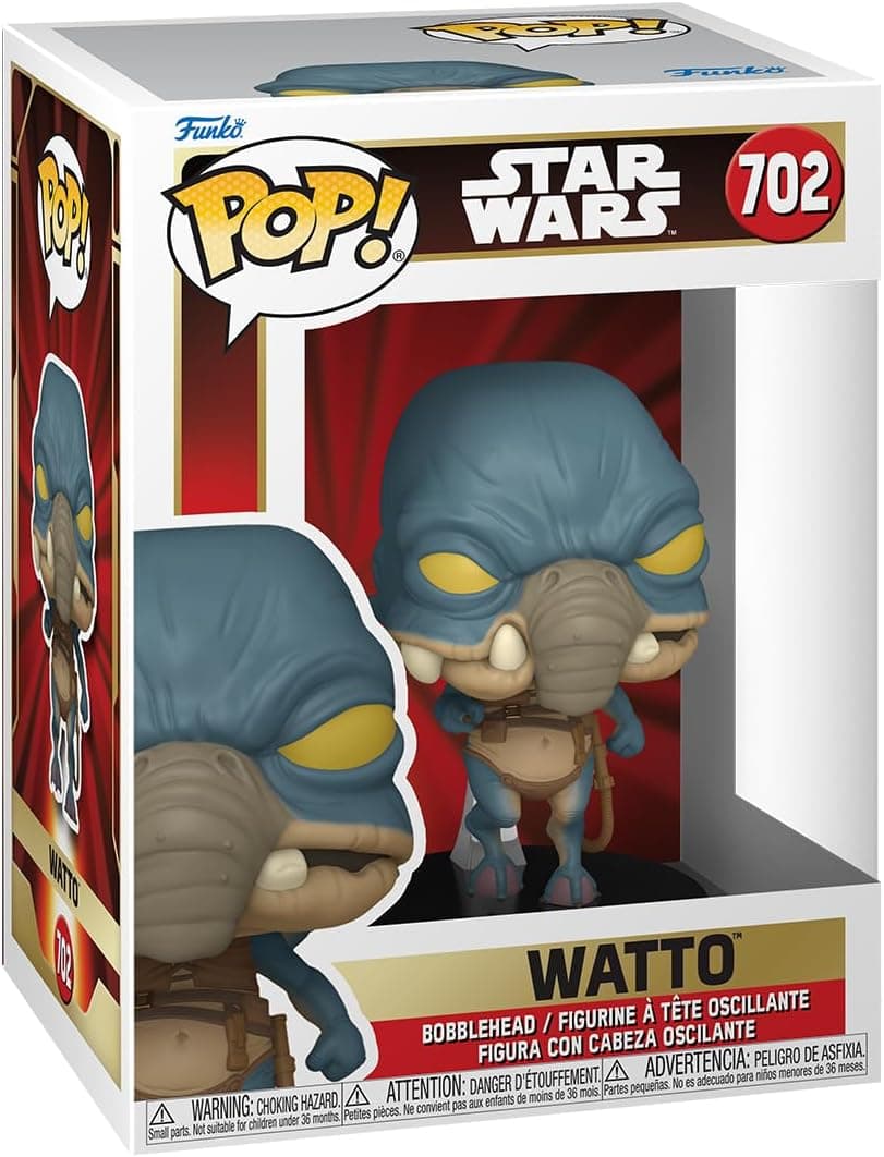 Funko Pop! Star Wars: Episódio 1 The Phantom Menace Anniversary - Watto - Figura de vinil colecionável