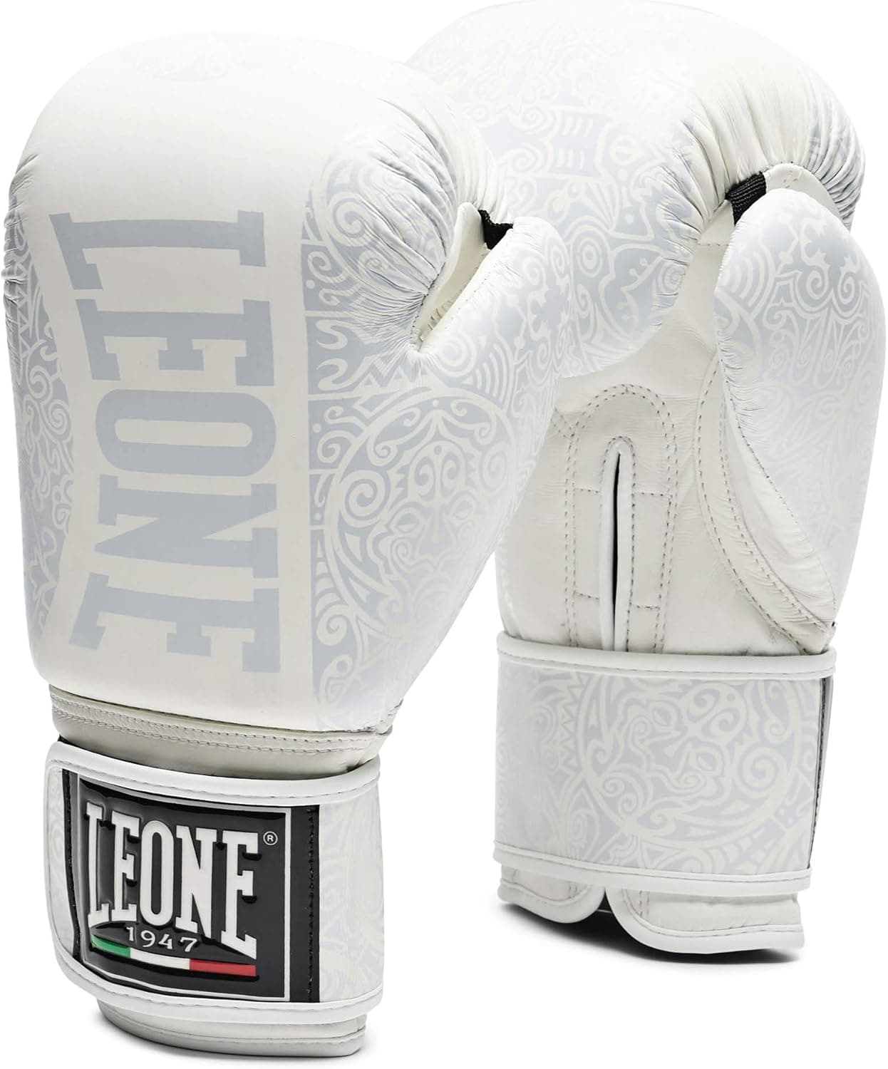 Leone 1947 GN070 | Luvas de boxe unissexo em preto, 14 oz
