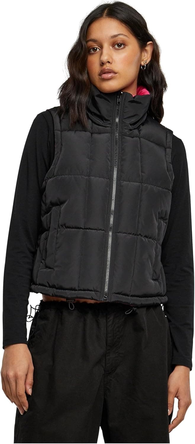 Urban Classics | Colete acolchoado reversível para mulher