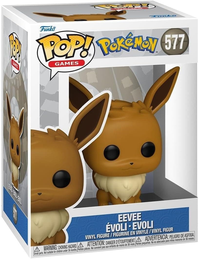 Funko Pop! Games: Pokemon - Eevee - Figura de vinil colecionável