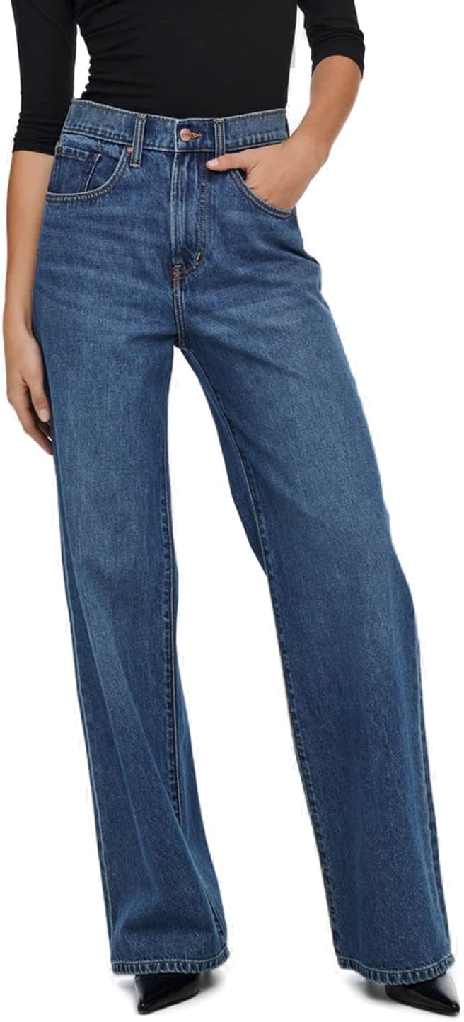 ONLY Wide fit Jeans ONLHOPE Calças de ganga de alta cintura Wide Leg Fit
