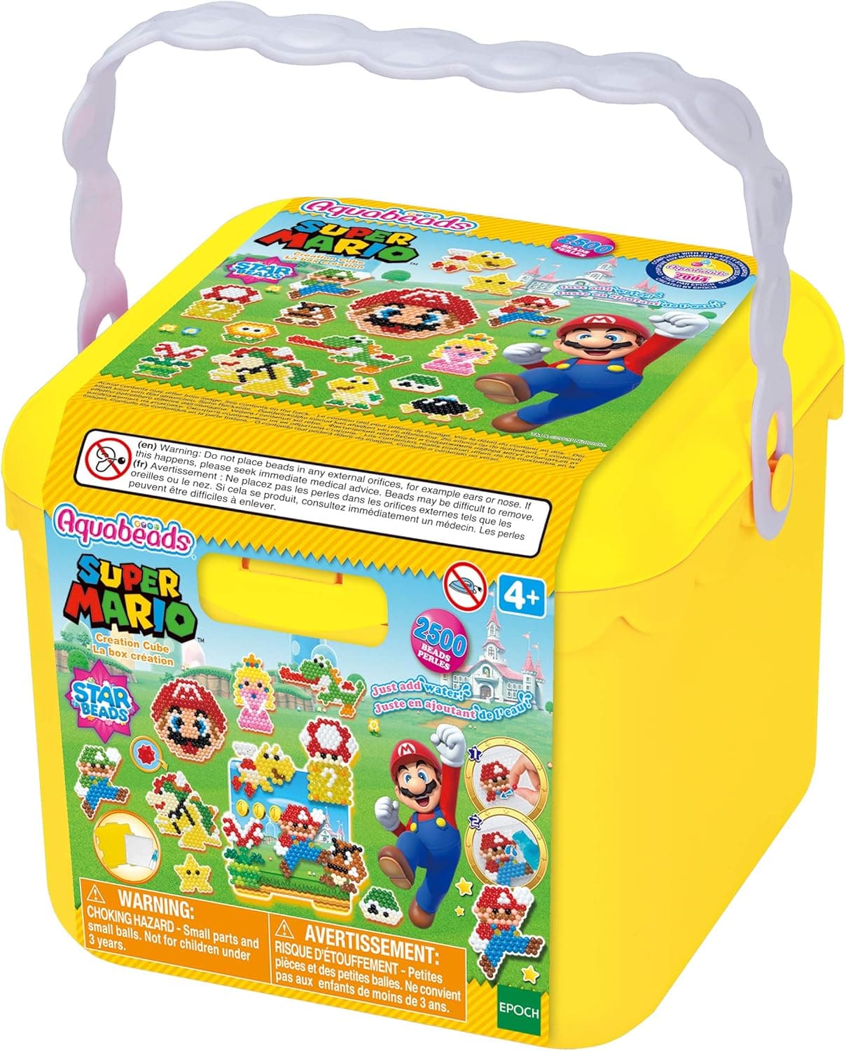Aquabeads 31774 Cubo de criatividade de Super Mario