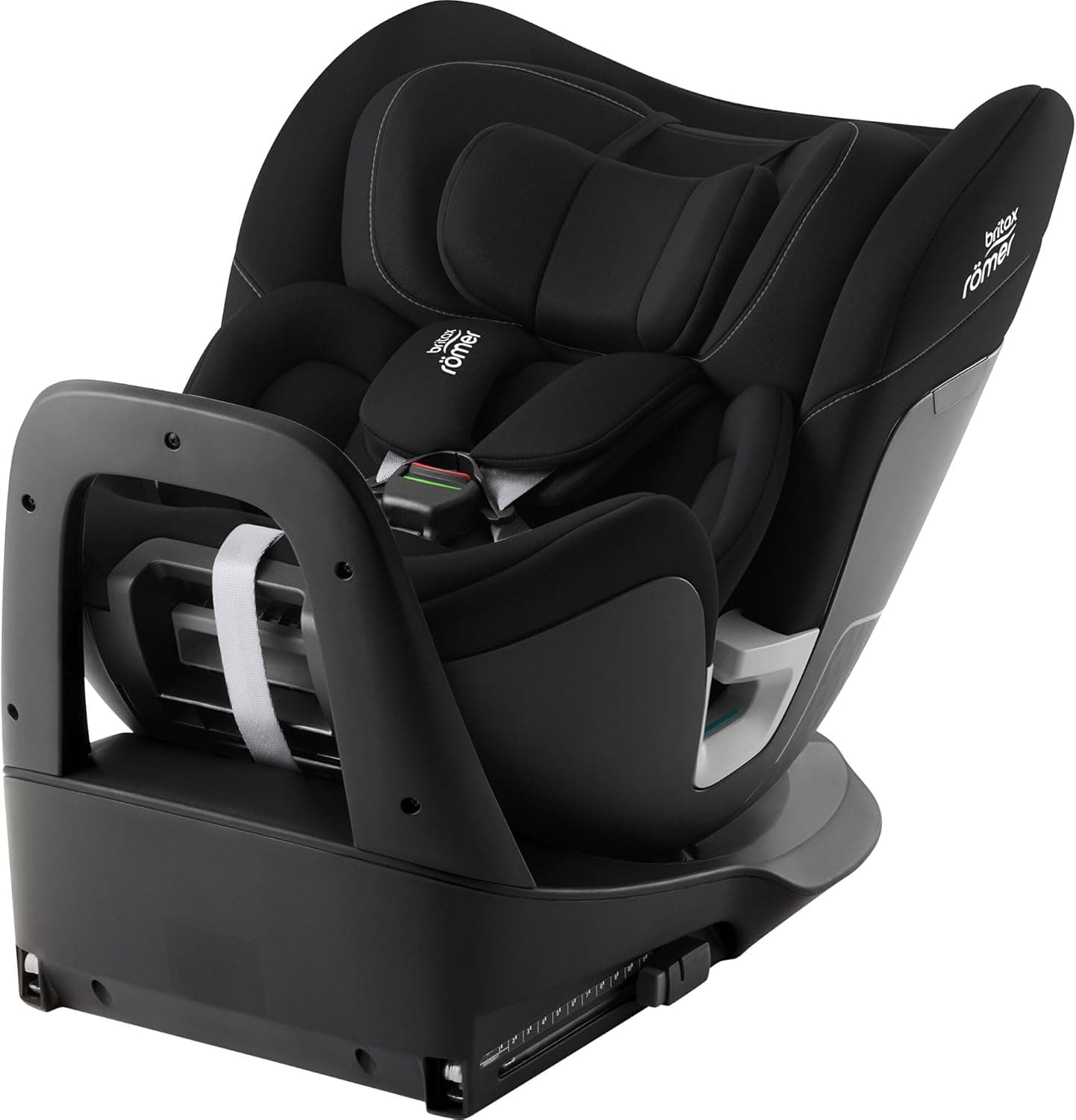 Cadeira de carro Britax Römer RIDER, para crianças dos 40 aos 125 cm (i-Size) com ISOFIX e perna de apoio, nascimento - 7 anos, Space Black