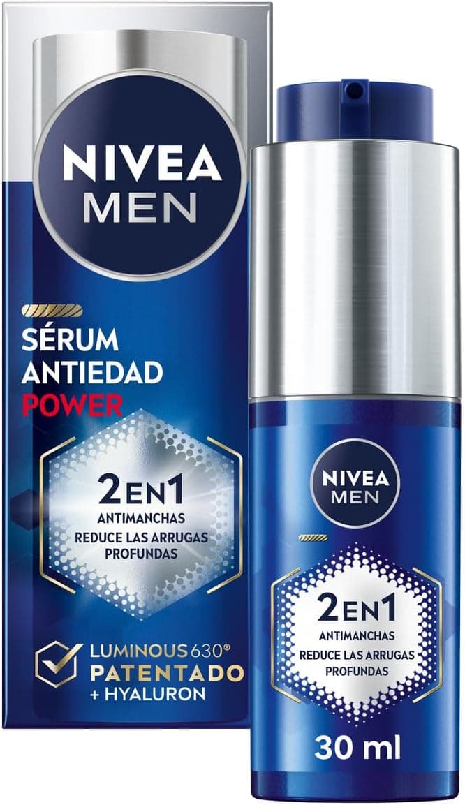 NIVEA MEN POWER Serum anti-envelhecimento 2 em 1 antimanchas e anti-rugas (1 x 30 ml)