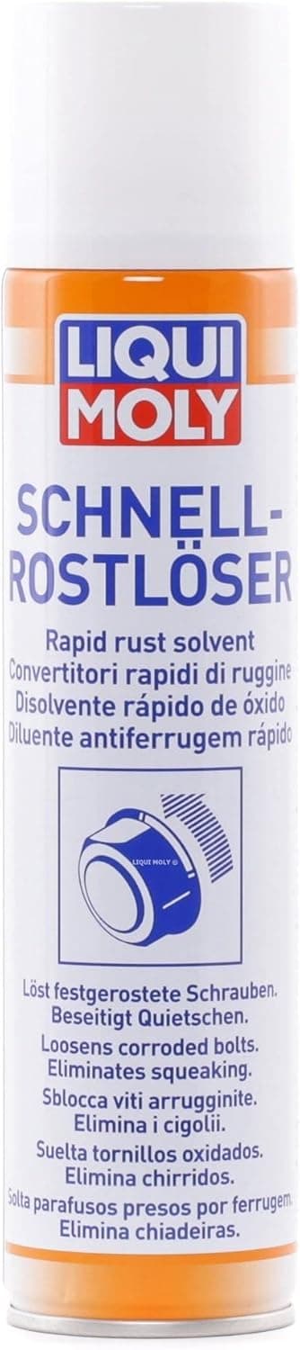 LIQUI MOLY Solvente rápido de ferrugem, 300 ml, proteção contra corrosão, eliminação de ferrugem, 1612