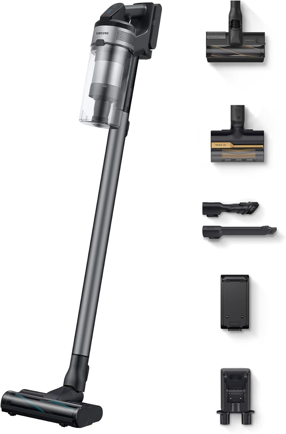 Samsung Aspirador Cable Jet 75E Pet 200W, com escova para animais de estimação VS20B75AGR5/WA