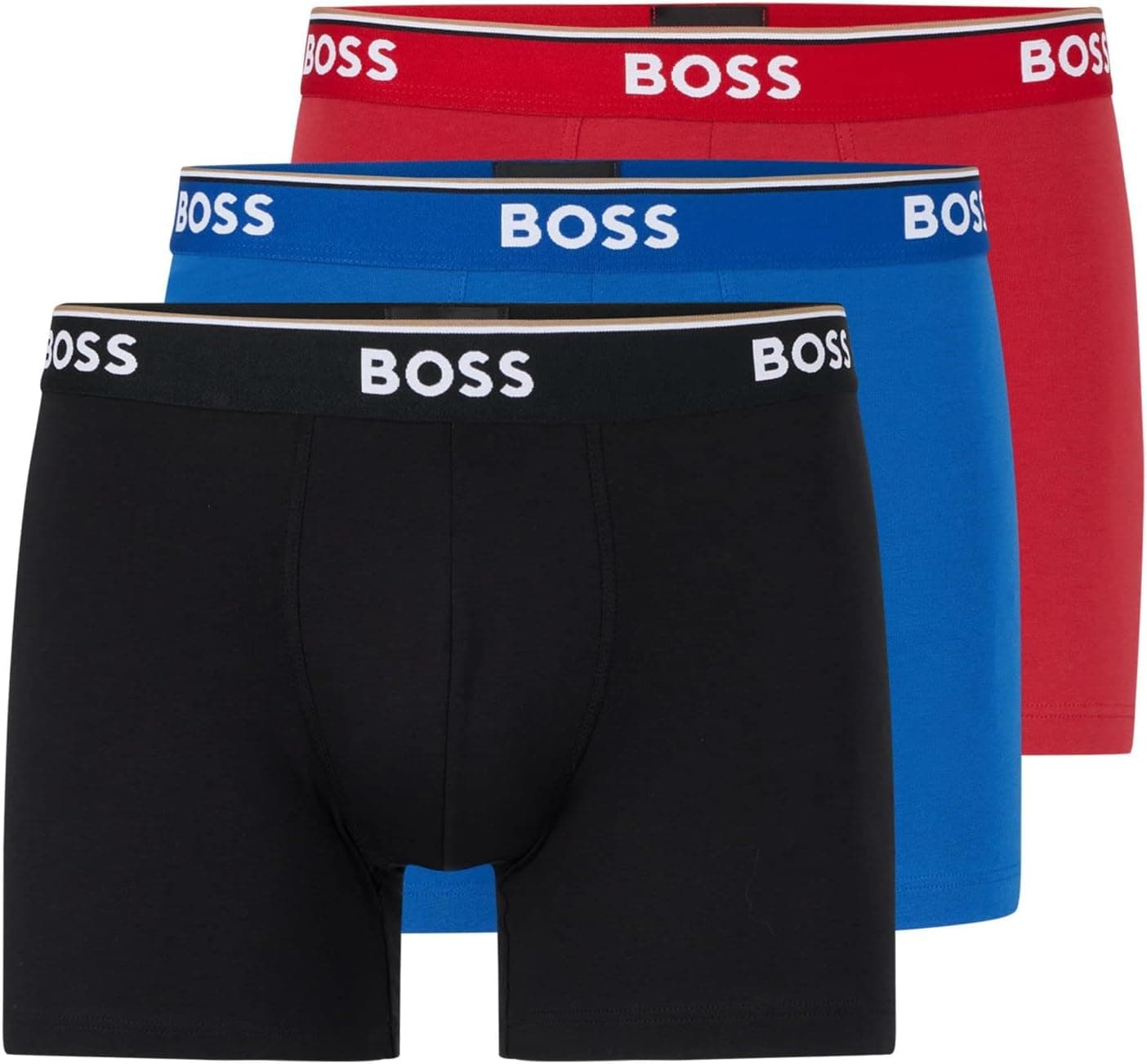 HUGO BOSS Boxers para homem, pack de 3
