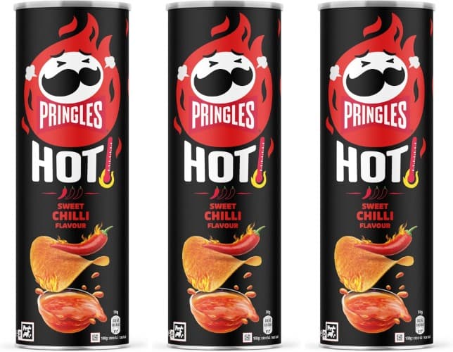 Pringles Snack Batata Hot Sweet Chilli 160g