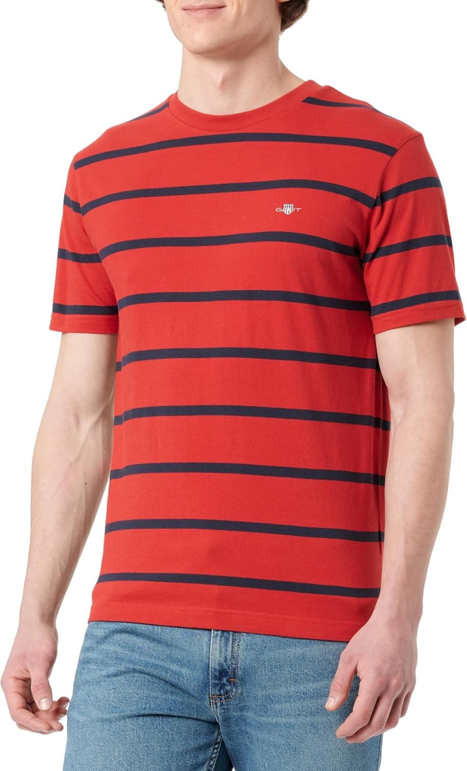 GANT Striped SS T-shirt t-shirt para homem