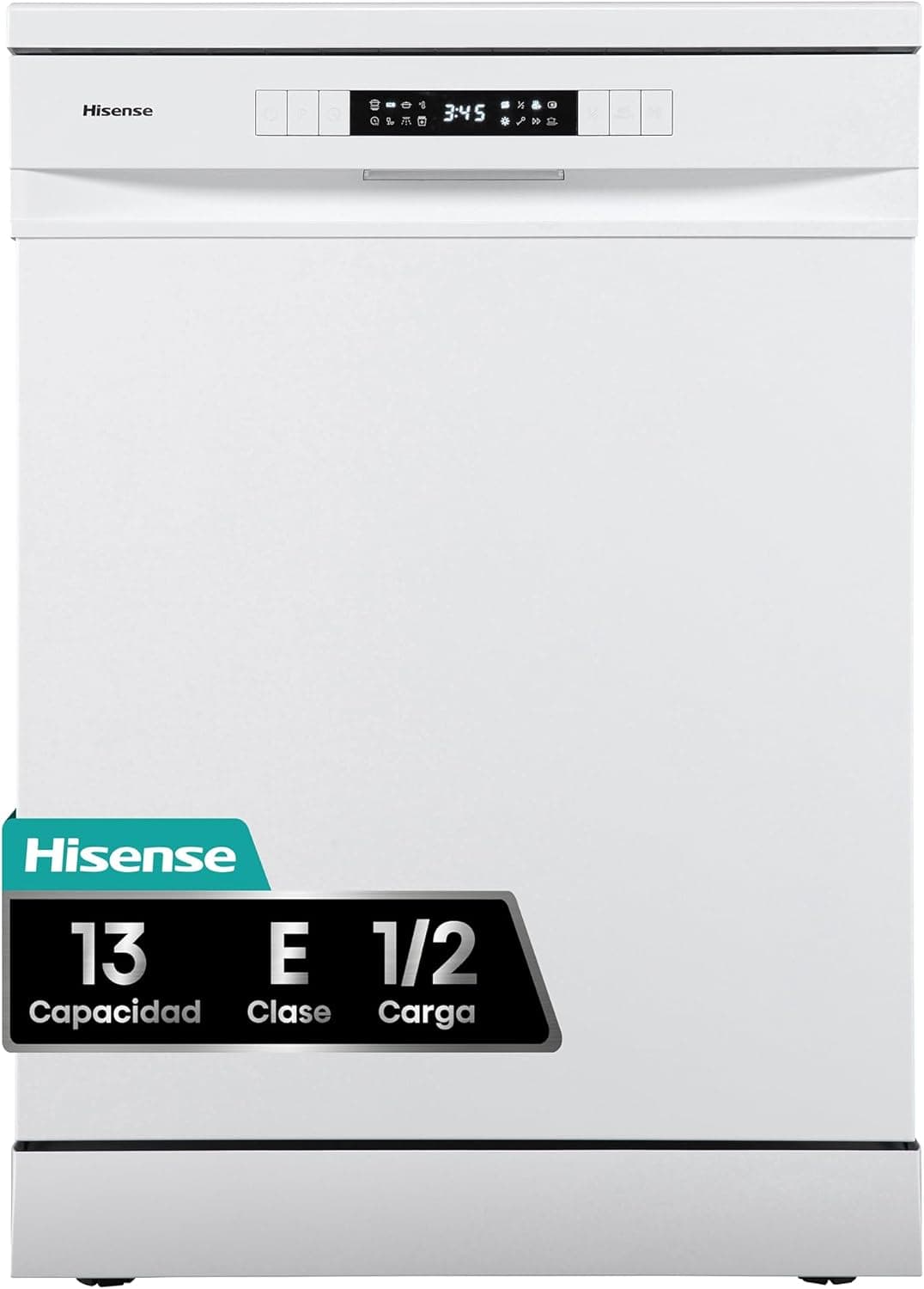 Hisense HS622E10W | Máquina de lavar loiça 13 conjuntos com programa ECO e filtro autolimpante, 60 cm, instalação livre, branca