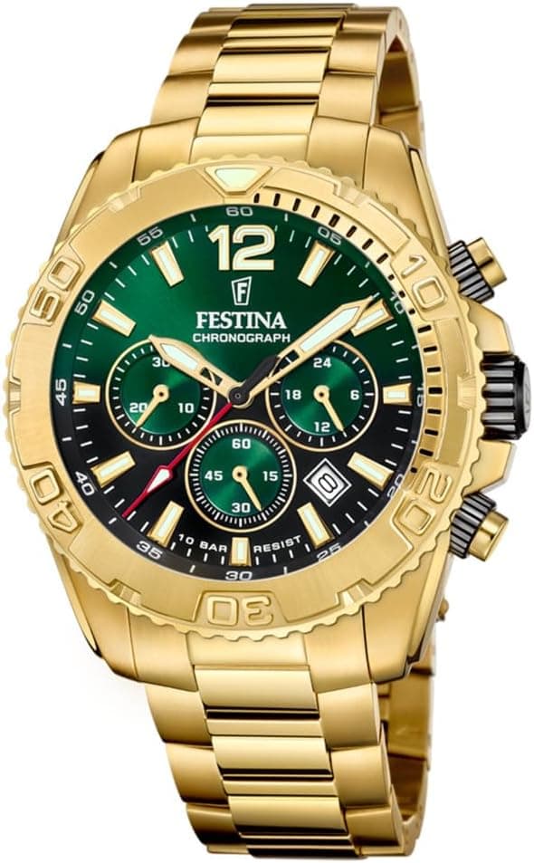 Festina Cab. CRONO Ace.ESF.Verd 
