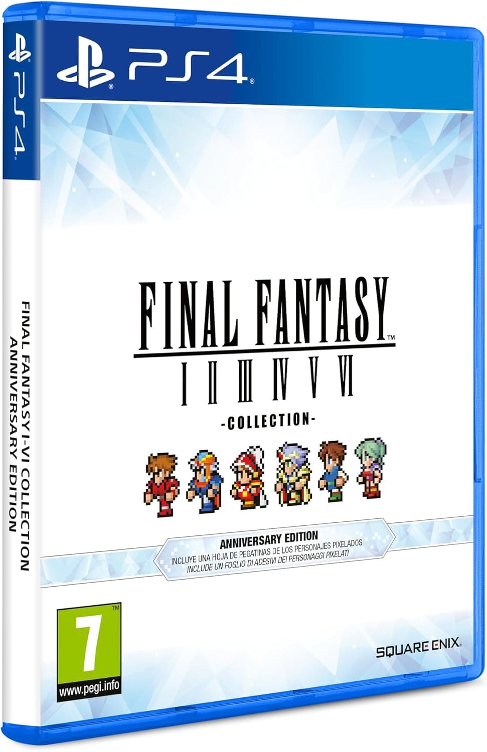 Square Enix Final Fantasy I-VI Anniversary Edition | Coleção de jogos remasterizados para PS4