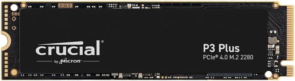 Crucial CT500P3PSSD8 | SSD interno NVMe M.2 500GB PCIe Gen4 até 4700 MB/s para portátil e desktop