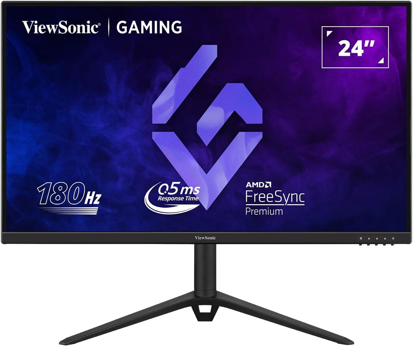 ViewSonic Ecrã PC - Monitor VX Series VX2428J plano de PC 61 cm (24") 1920 x 1080 pixeis Full HD LED, 180 hertz