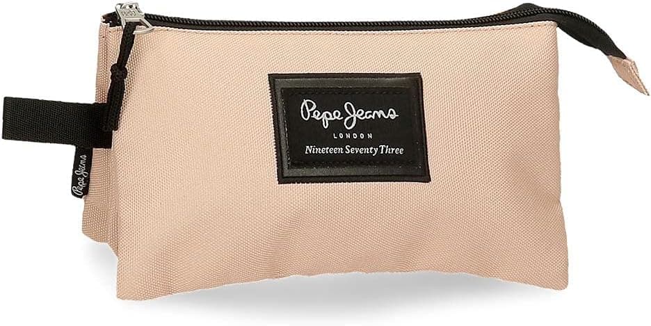 Pepe Jeans Aris Estojo triplo, 22 x 12 x 5 cm, fabricado em poliéster