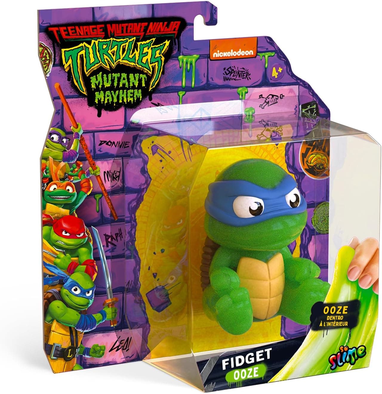 Canal Toys S2432294 | Figura Tartaruga Ninja elástica recheada com slime