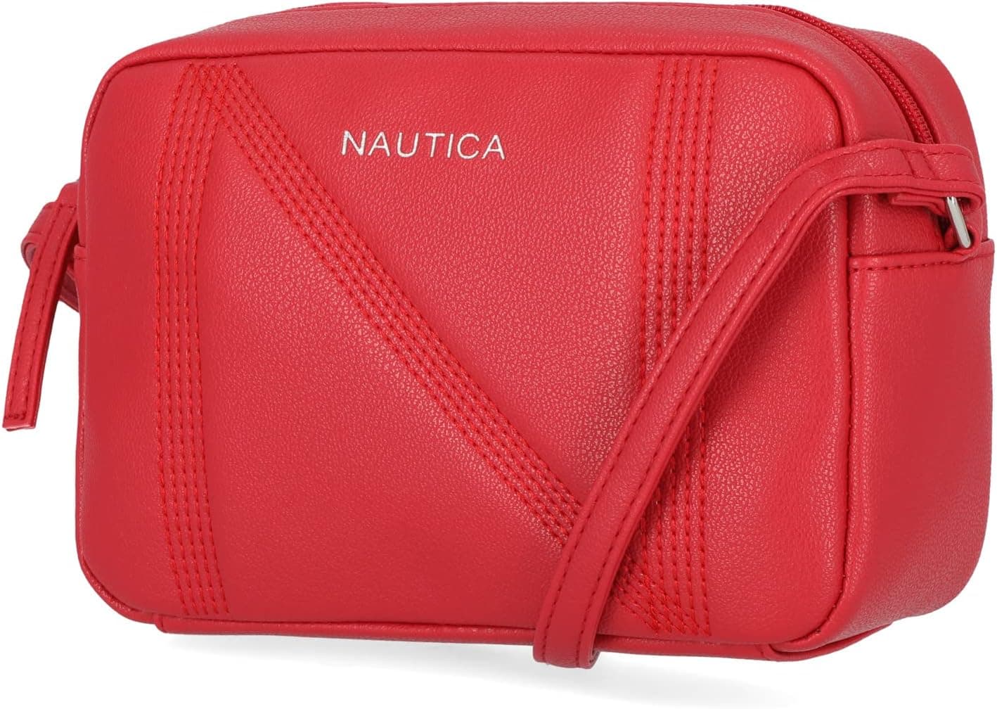Nautica Candid Saco de ombro ajustável para câmara, Vermelho brilhante