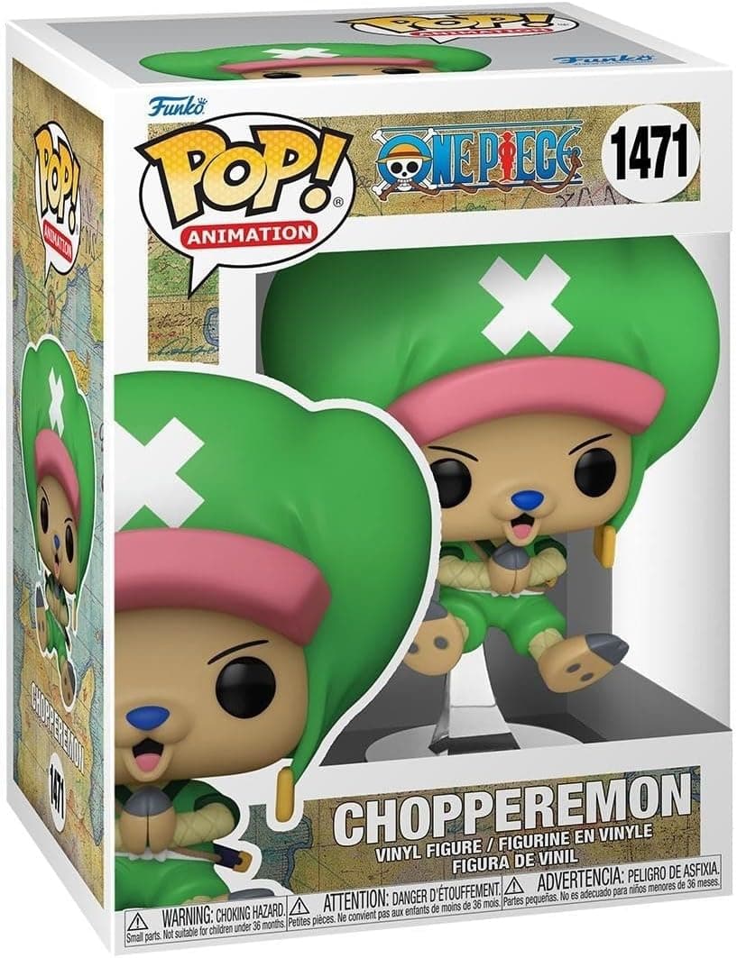Funko Pop! Animation: One Piece - Tony Tony Chopperemon - (Wano) - Figura de vinil colecionável - ideia de presente - Mercadoria oficial - Brinquedos para crianças e adultos - Fãs de Anime
