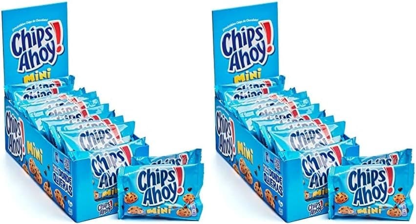 Chips Ahoy! Mini | Bolachas com pepitas de chocolate em 20 saquetas de 40 g x 2 