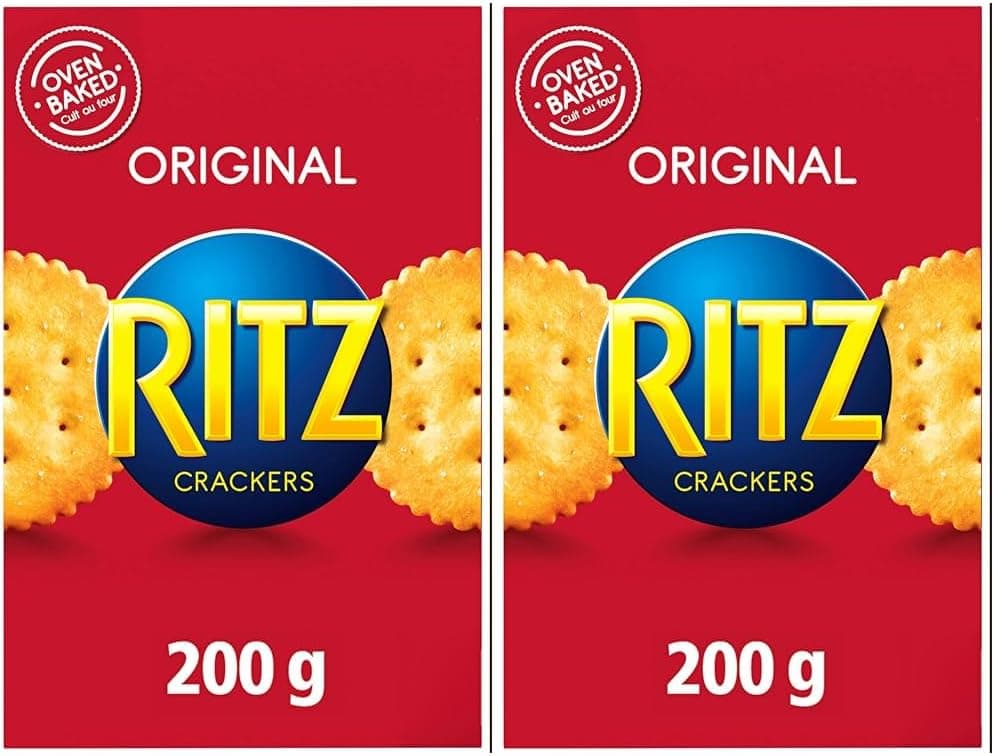 LU Crackers Saladas | Bolachas salgadas crocantes pack de 2 x 200 g
