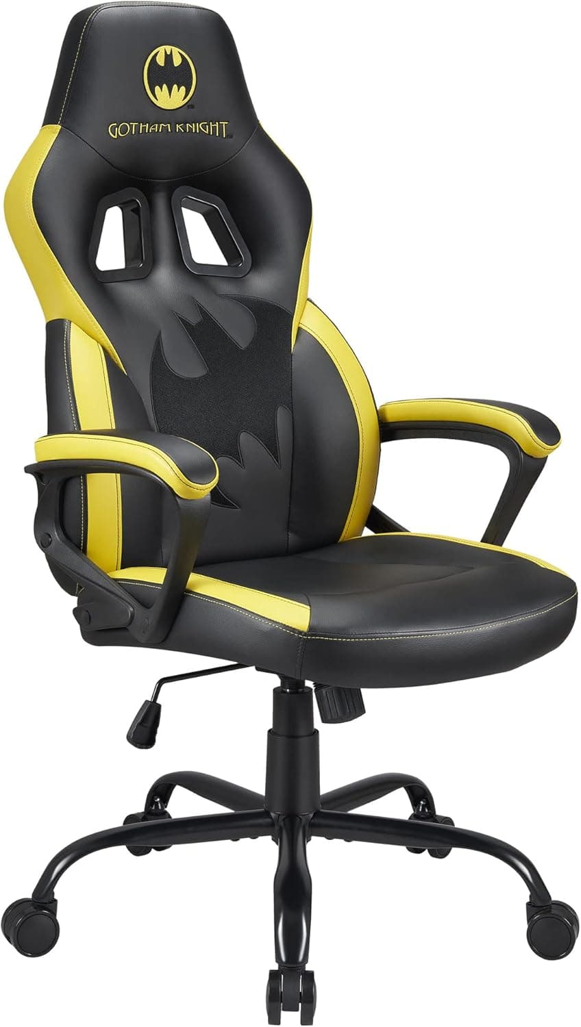 Subsonic Batman Original SilSubsonic Batman Original cadeira Gaming, preto e amarelola Gaming, Negro y Amarillo