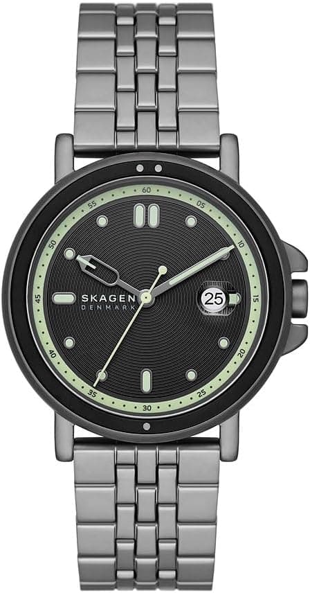 Skagen Signatur Sport | Relógio masculino com movimento de quartzo e bracelete em aço inoxidável