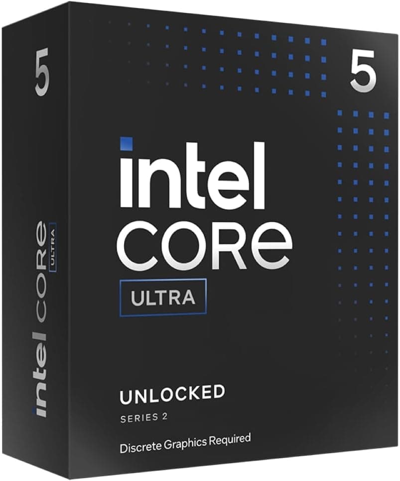 Intel® Core™ Ultra 5 processador para computadores de mesa 245 KF de 14 núcleos (6 P-Cores + 8 E-Cores) até 5,2 GHz