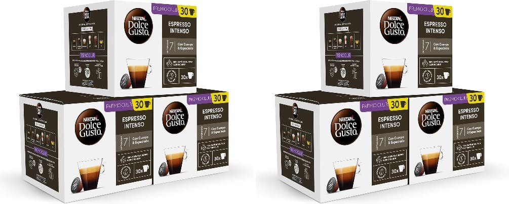 NESCAFÉ Dolce Gusto Espresso Intenso - Cápsulas de café, Intensidade 7, 180 cápsulas