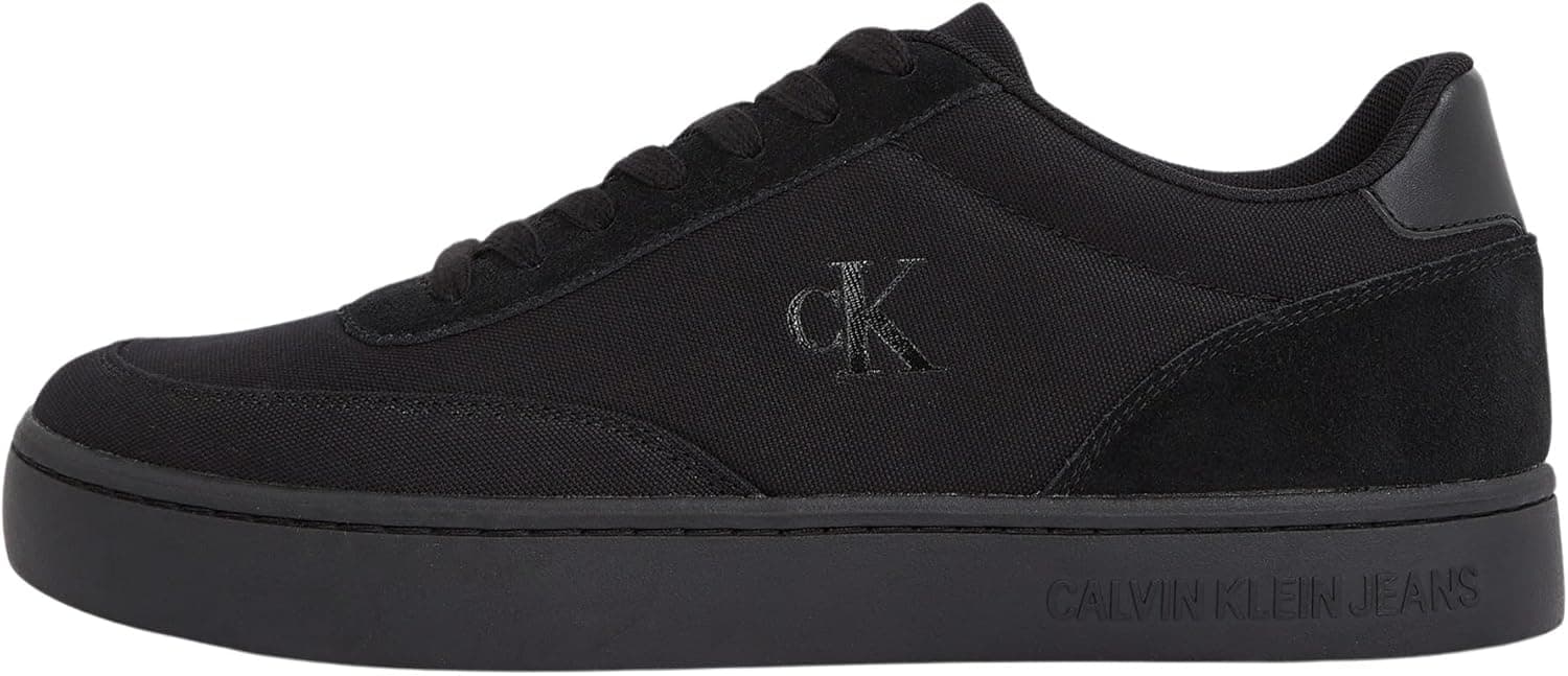 Calvin Klein Sneaker com sola clássica para homem Canvas Low Top