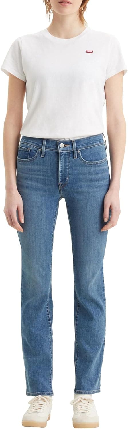 Levi's 314 Shaping Straight Calças de ganga para mulher
