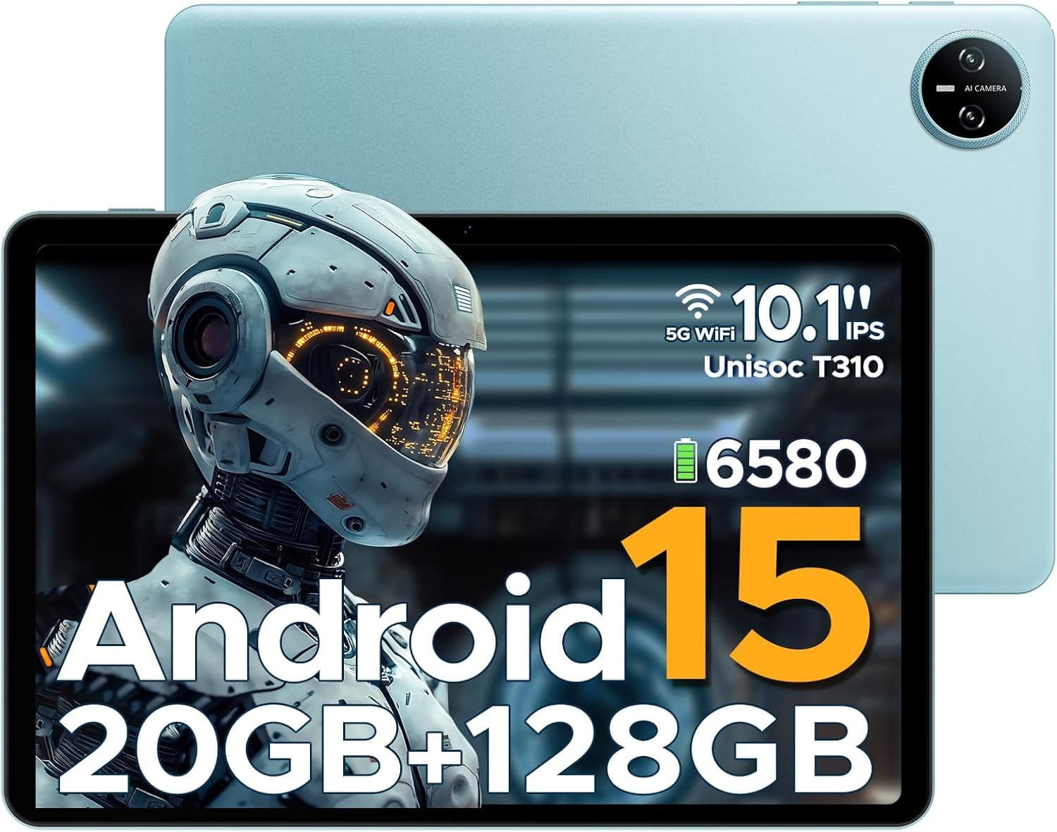 DOOGEE Tab A9 Pro | Tablet Android 15 de 10 polegadas com 20 GB RAM, 128 GB ROM e bateria de longa duração