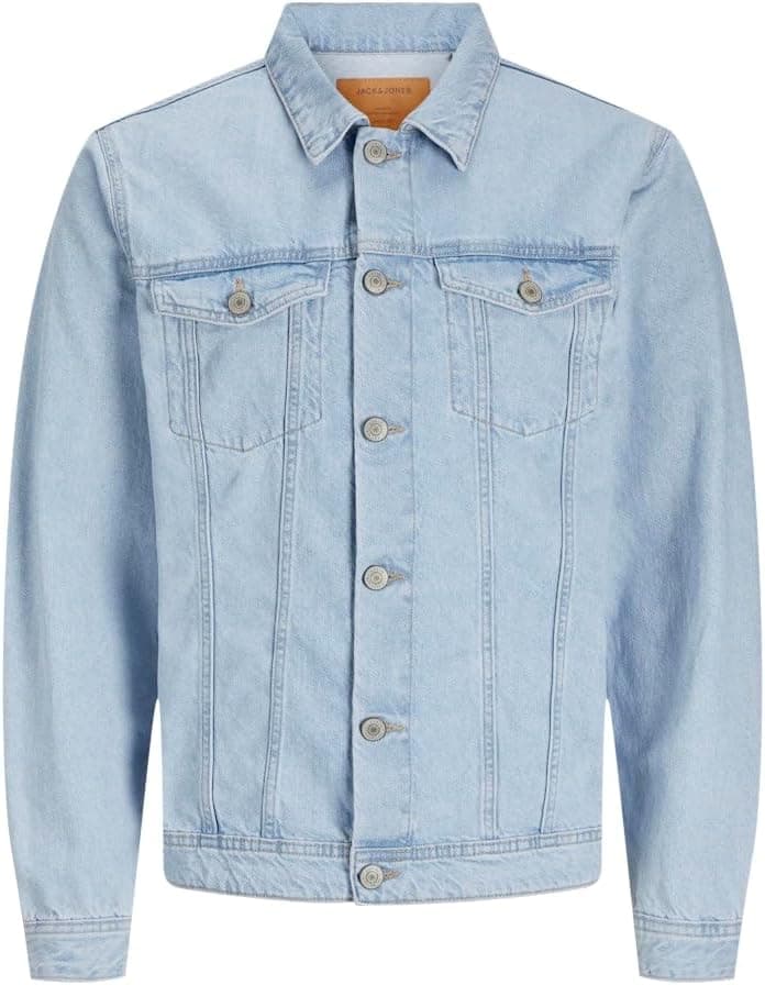 Jack & Jones | Casaco curto em denim azul para homem