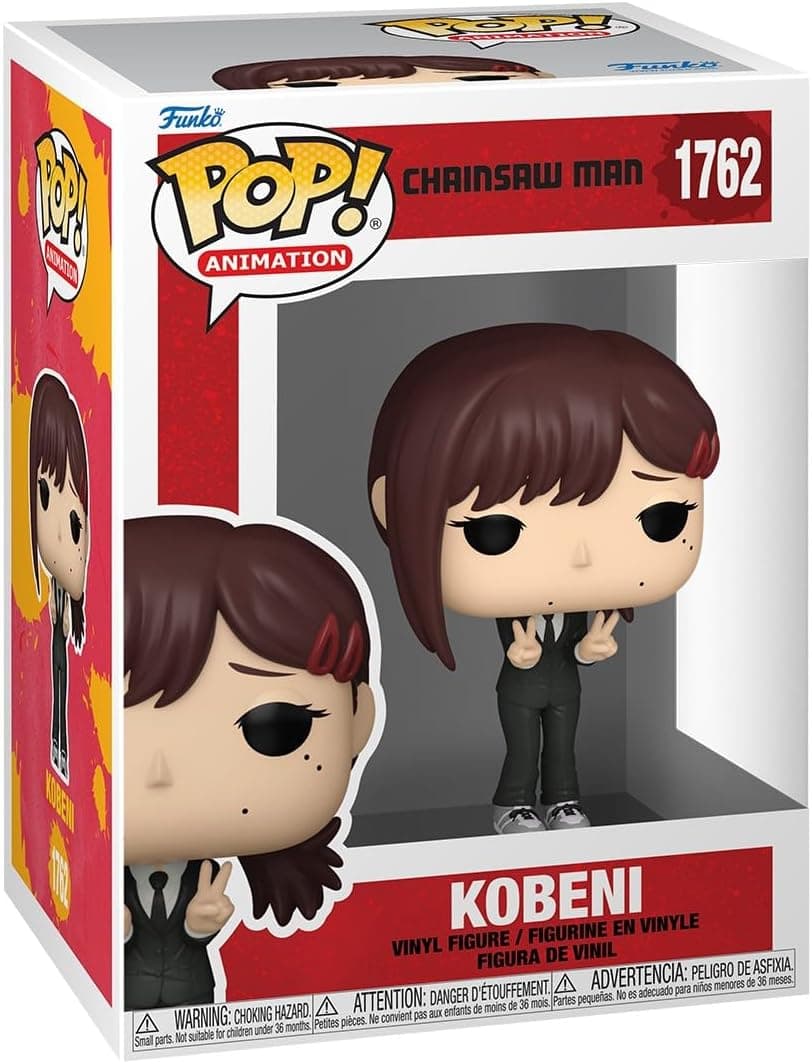 Funko Pop! Animation: CSM - Kobeni - Chainsaw Man - Figura de vinil colecionável - ideia de presente - Mercadoria Oficial - Brinquedos para crianças e adultos - Fãs de Anime - Boneco para