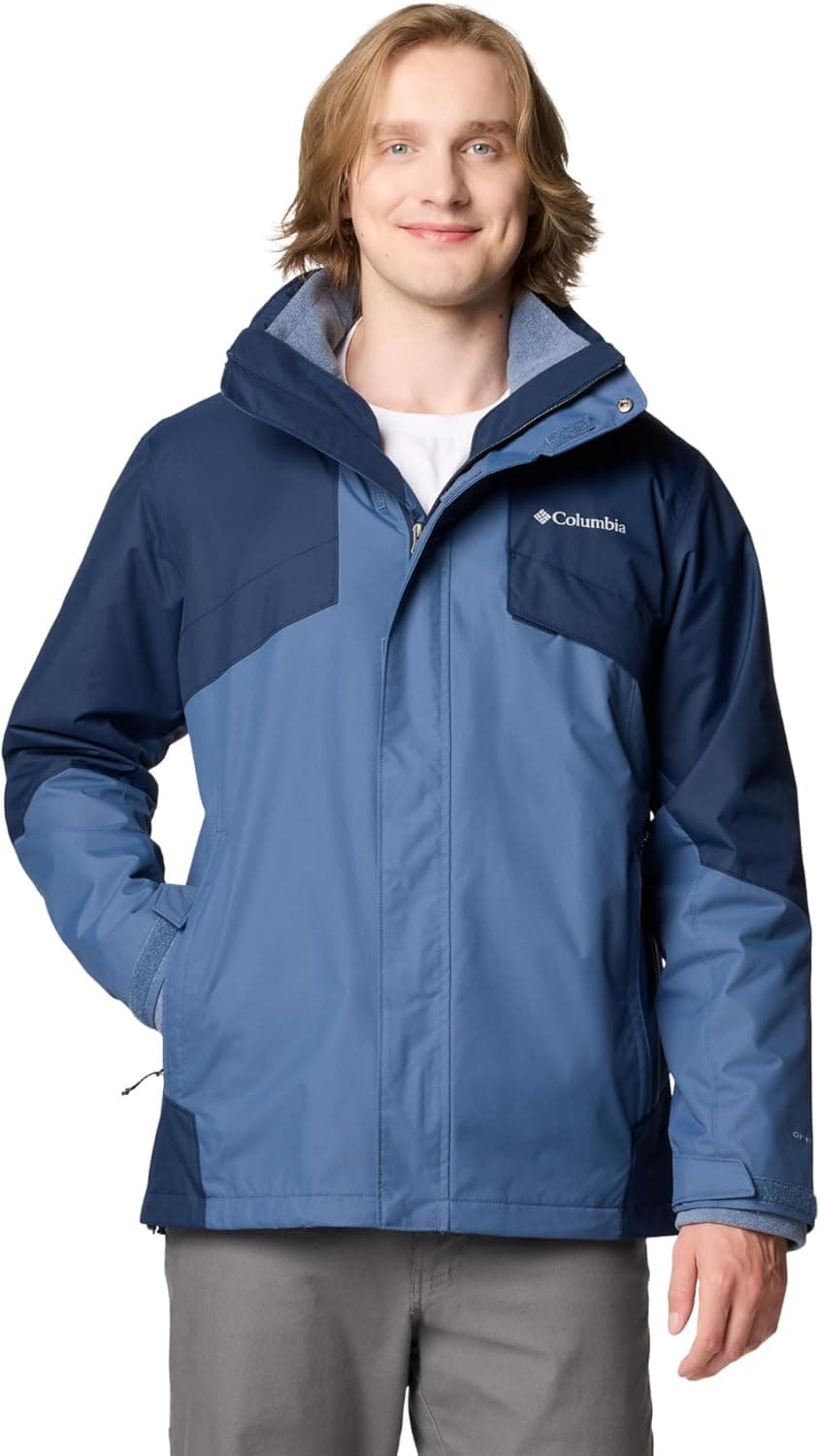 Columbia Bugaboo 3 Fleece Interchange Jacket casaco de inverno 3 em 1 intercambiável para homem