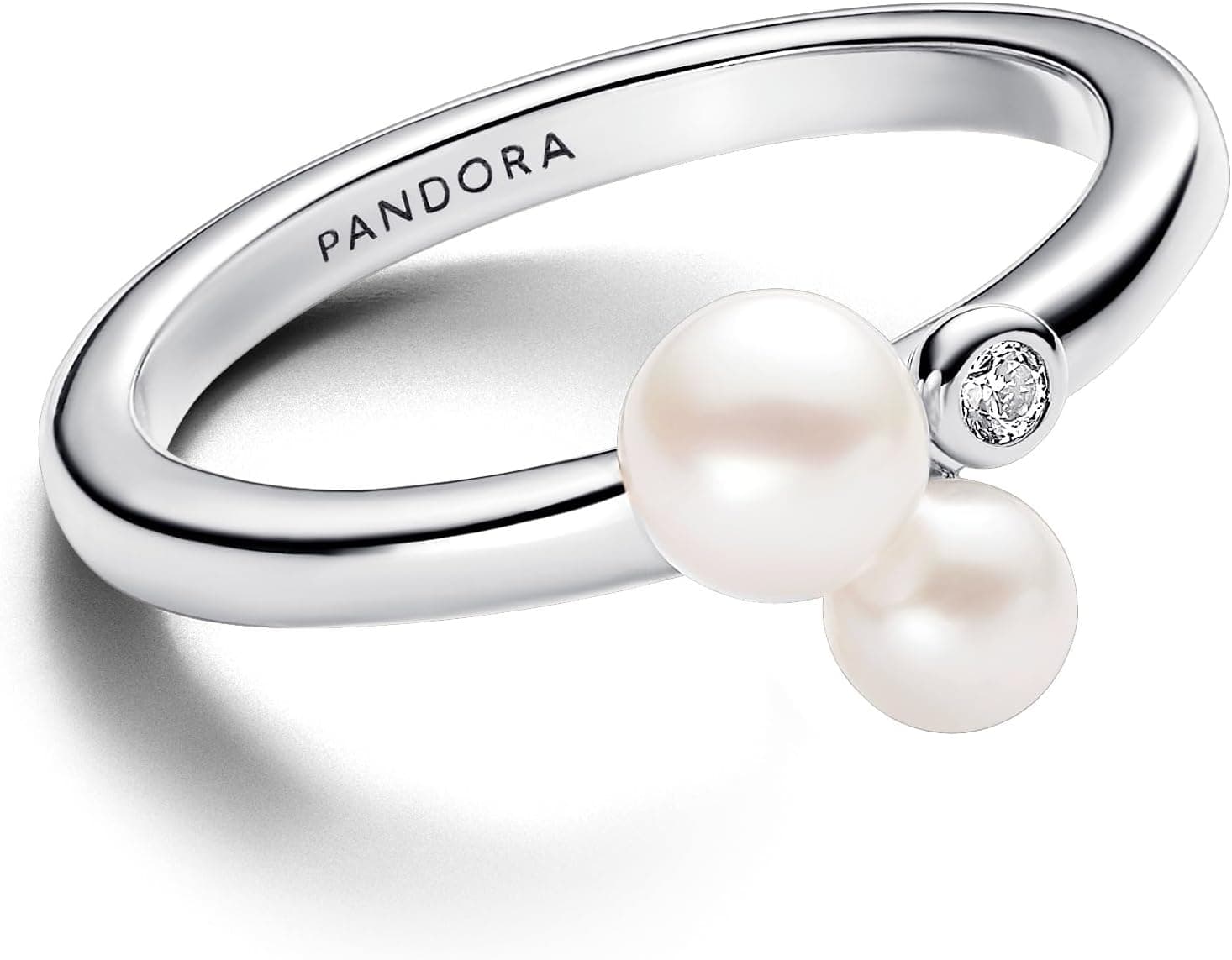 Pandora Anel para mulher prata de lei 925 193156C01, Prata esterlina, Zircônia cúbica
