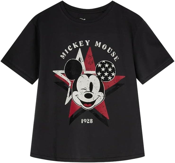 SPRINGFIELD Micket License Mickey Mouse | T-shirt feminina com estampado do Mickey Mouse