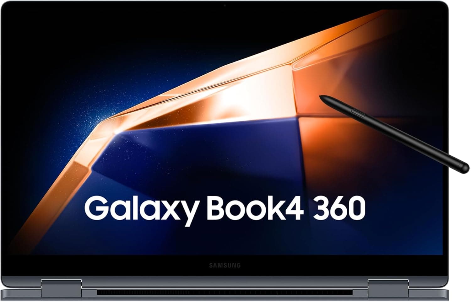 Samsung Galaxy Book4 360, Computador portátil conversível com 15,6" Full HD, táctil e S Pen, Intel Core 5-120U, 8 GB RAM, 512 GB SSD, Intel Graphics, Windows 11 Home, cinzento, teclado QWERTY espanhol