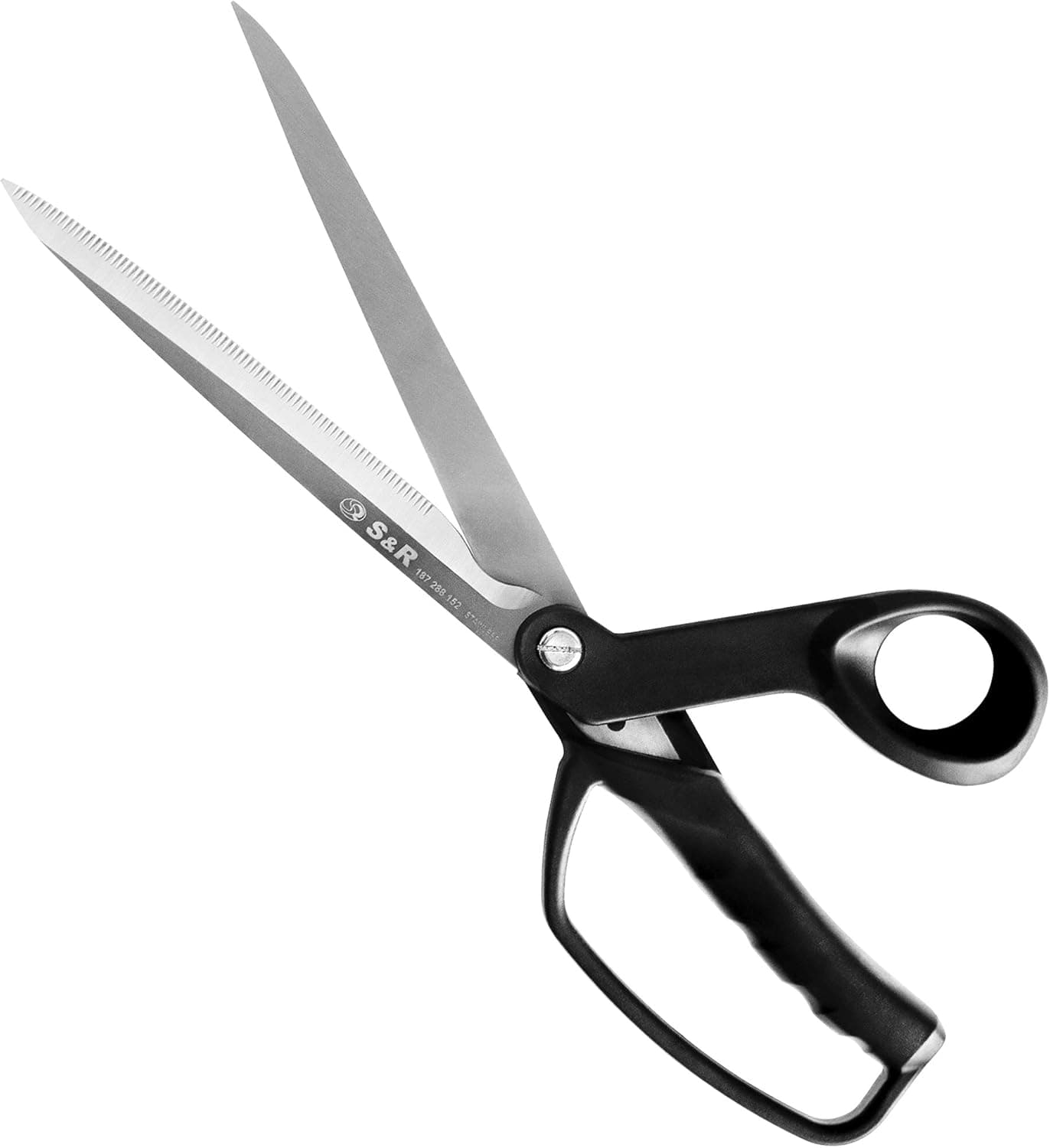 S&R Tesoura de aço inoxidável universal. Para tecido, costura, bricolage 28,8 cm