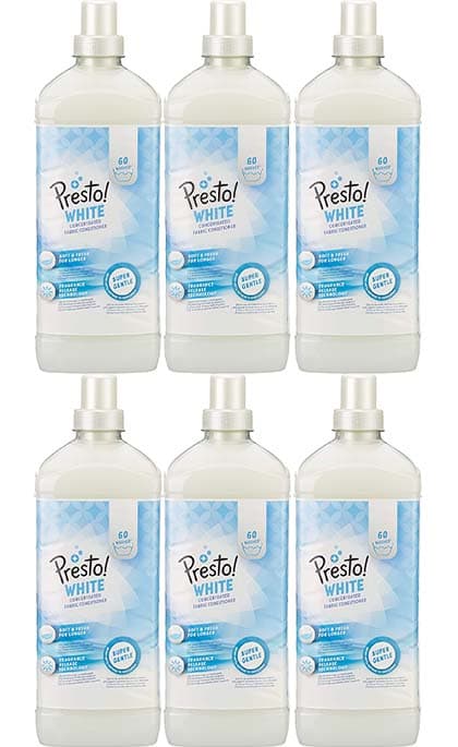 Presto Marca Amazon Amaciador concentrado, 6 embalagens, 360 lavagens