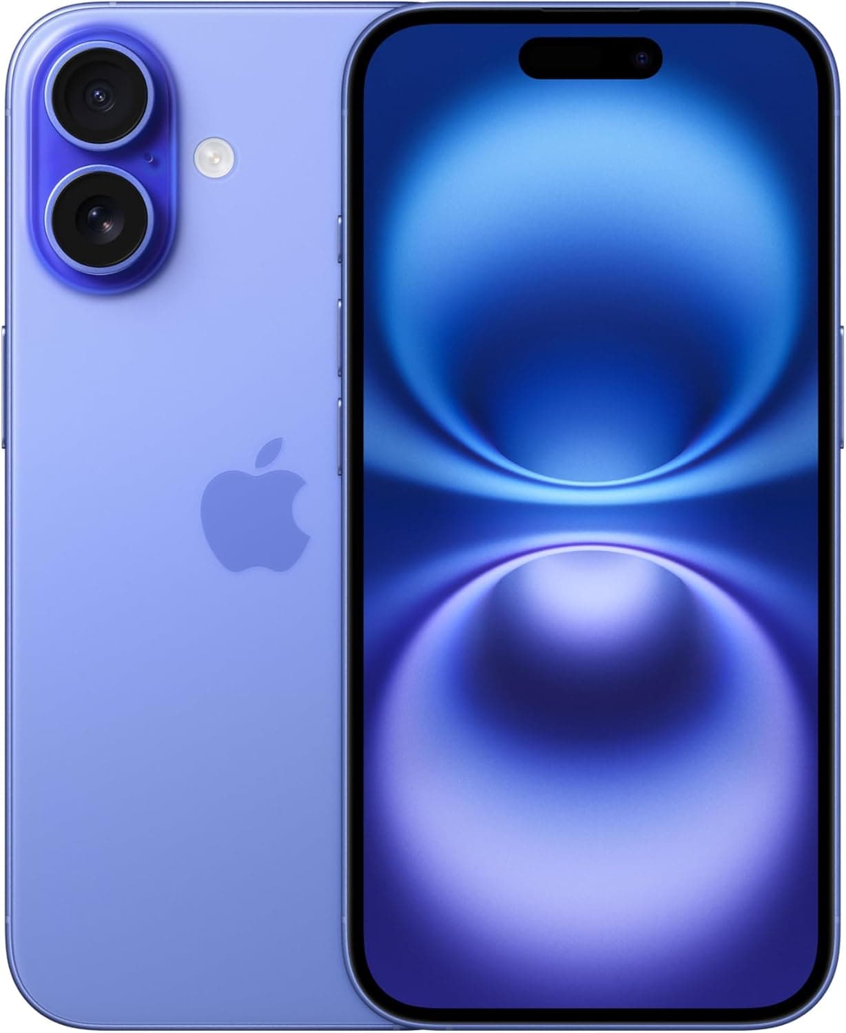 Apple iPhone 16 de 128 GB: Smartphone 5G com controlo de câmara, chip A18 e autonomia. Compatível com AirPods; azul ultramarino