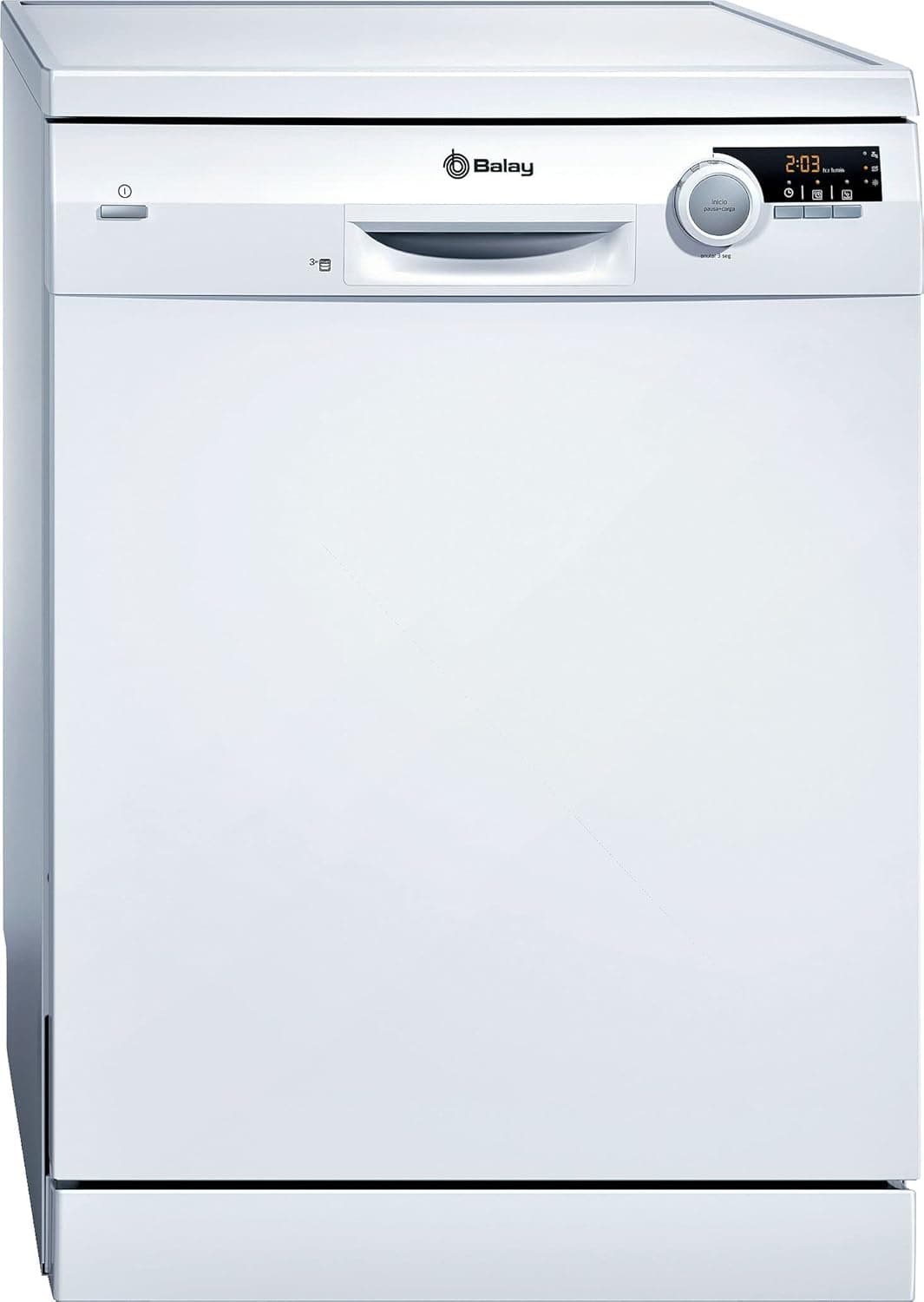 BALAY - Máquina de lavar louça, instalação livre, 13 serviços, 60 cm de largura, silencioso, branco, 3VS572BP
